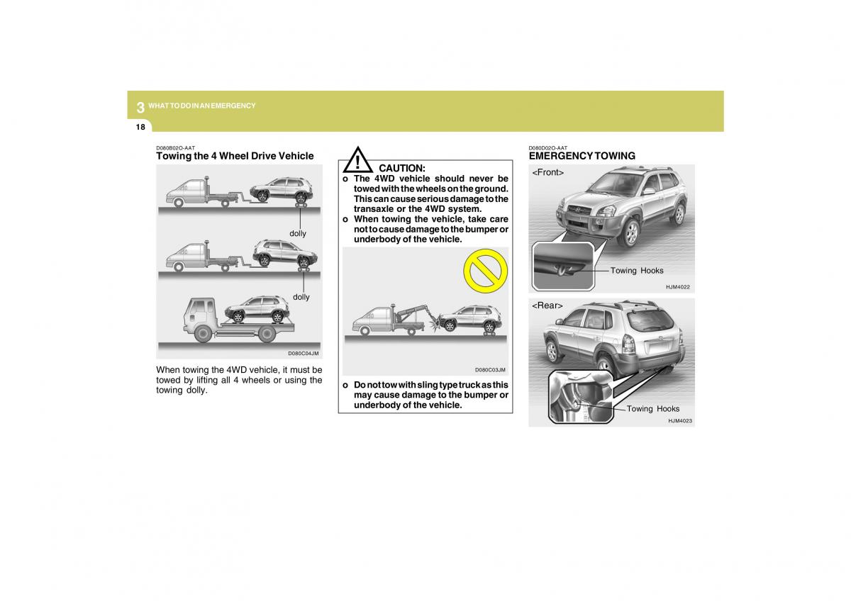 Hyundai Tucson I 1 owners manual / page 187