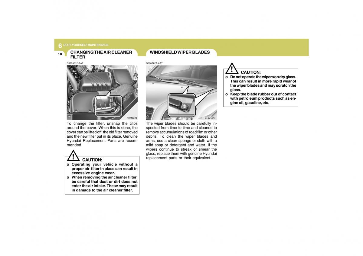 Hyundai Tucson I 1 owners manual / page 214