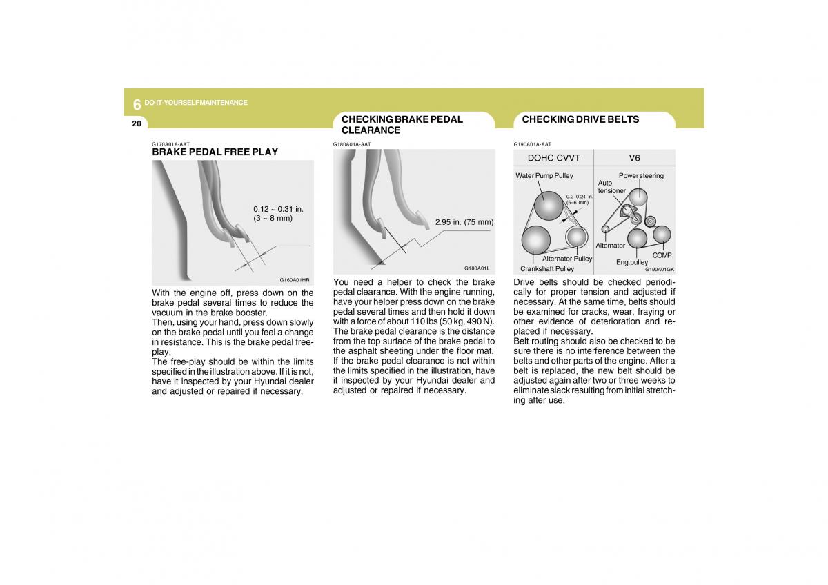 Hyundai Tucson I 1 owners manual / page 224