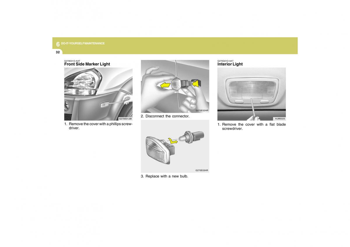 Hyundai Tucson I 1 owners manual / page 236