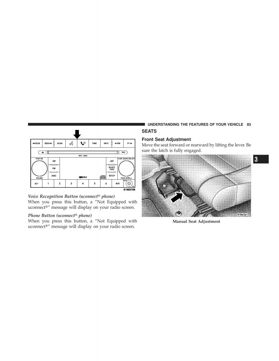 Jeep Wrangler TJ 2007 owners manual / page 85