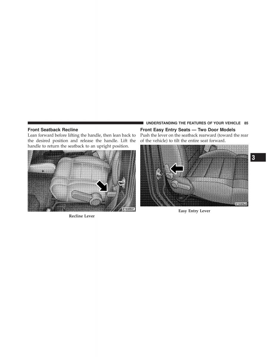 Jeep Wrangler TJ 2007 owners manual / page 87