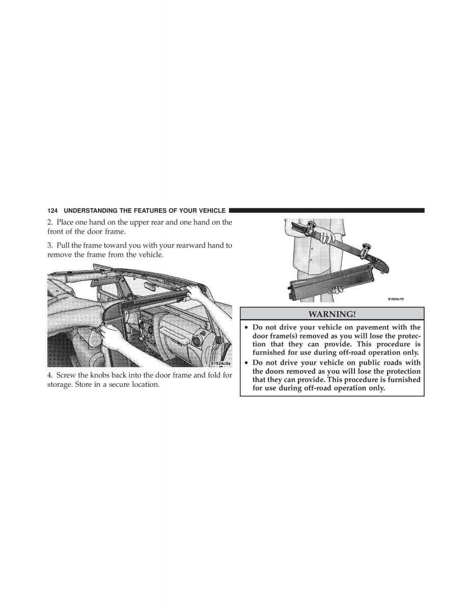 Jeep Wrangler TJ 2007 owners manual / page 126