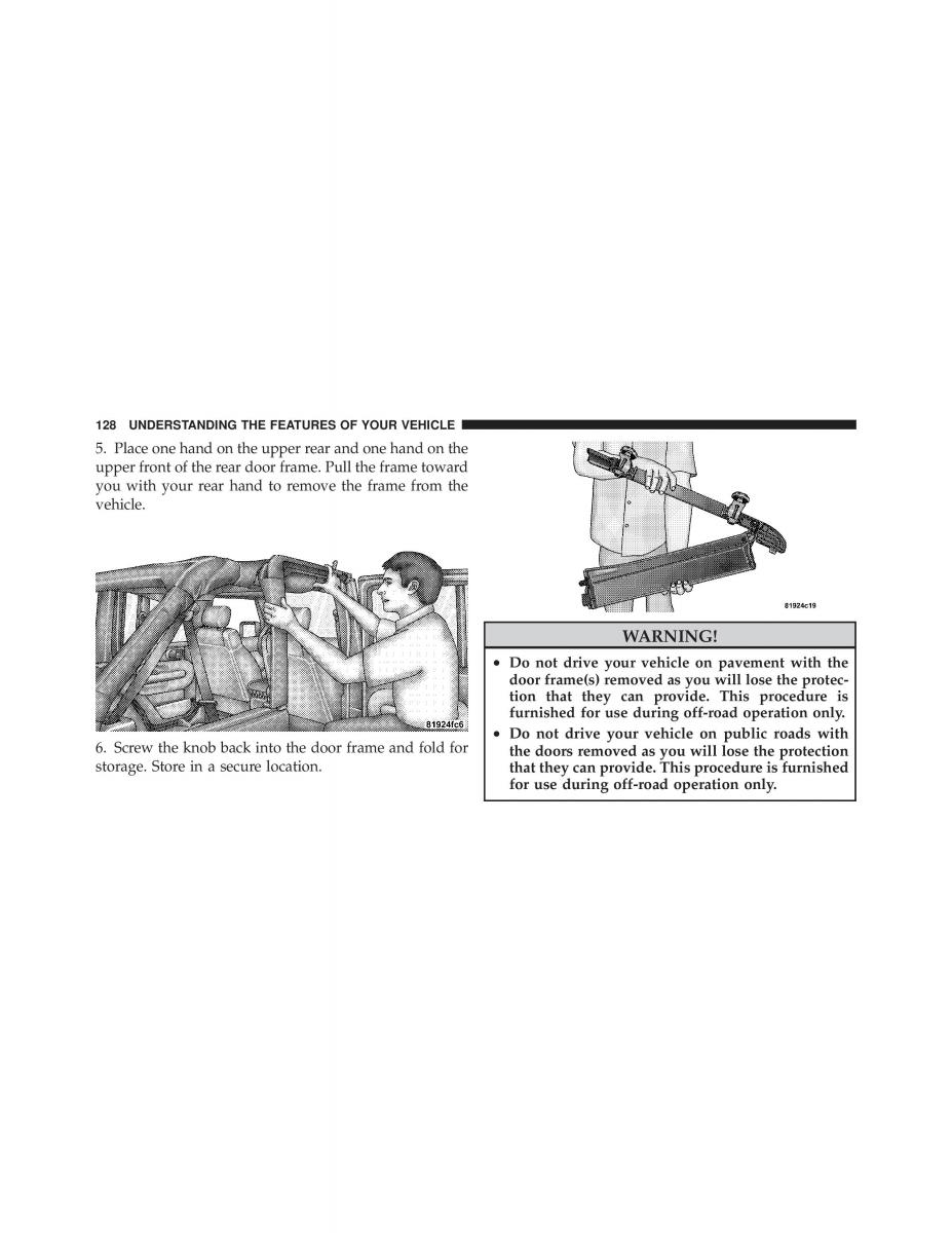 Jeep Wrangler TJ 2007 owners manual / page 130