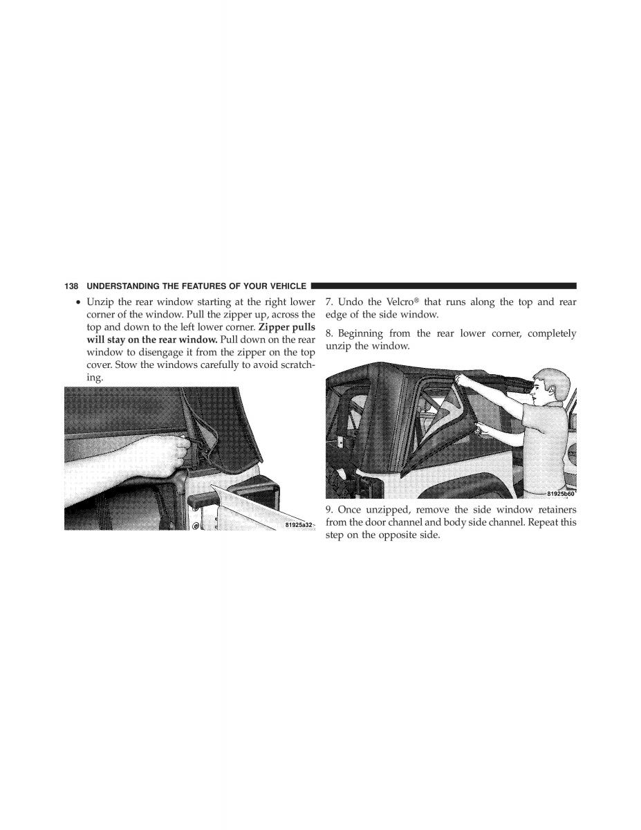 Jeep Wrangler TJ 2007 owners manual / page 140