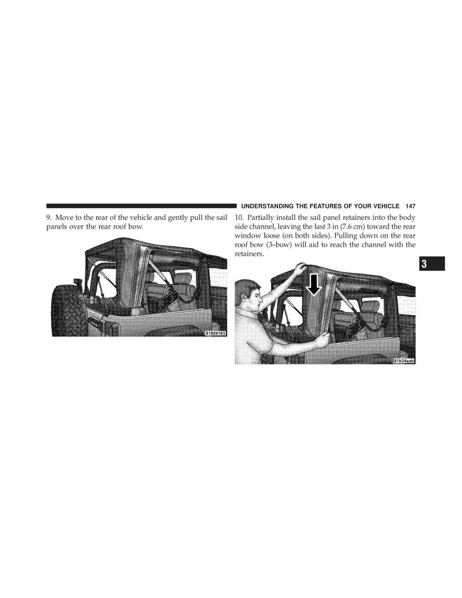 Jeep Wrangler TJ 2007 owners manual / page 149