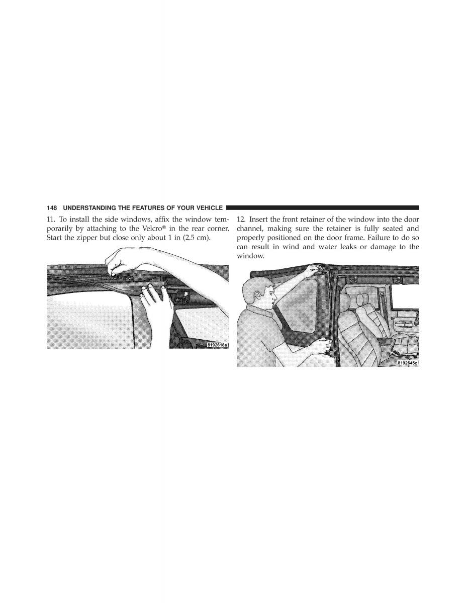 Jeep Wrangler TJ 2007 owners manual / page 150