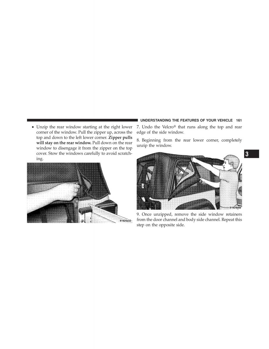 Jeep Wrangler TJ 2007 owners manual / page 163