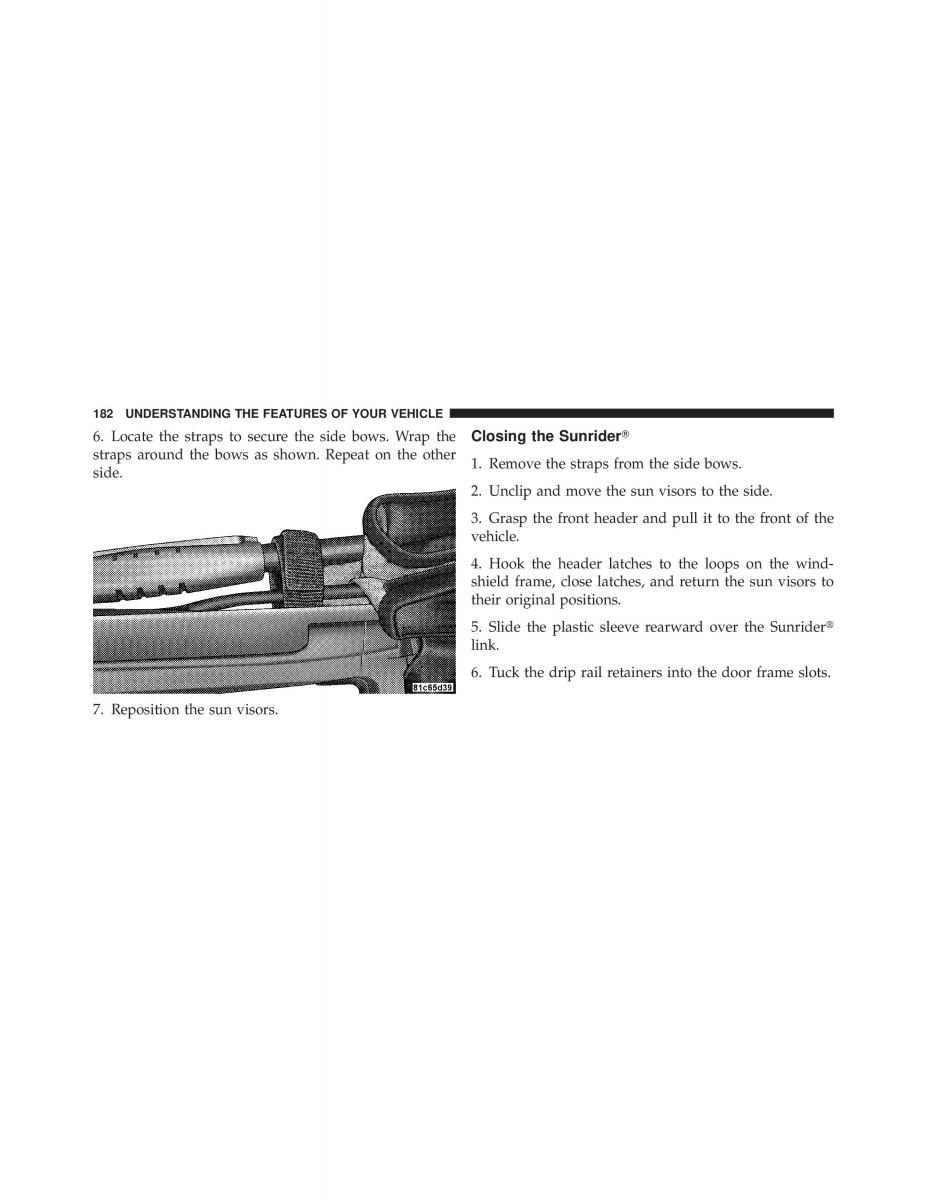 Jeep Wrangler TJ 2007 owners manual / page 184