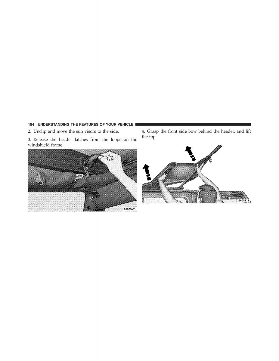 Jeep Wrangler TJ 2007 owners manual / page 186