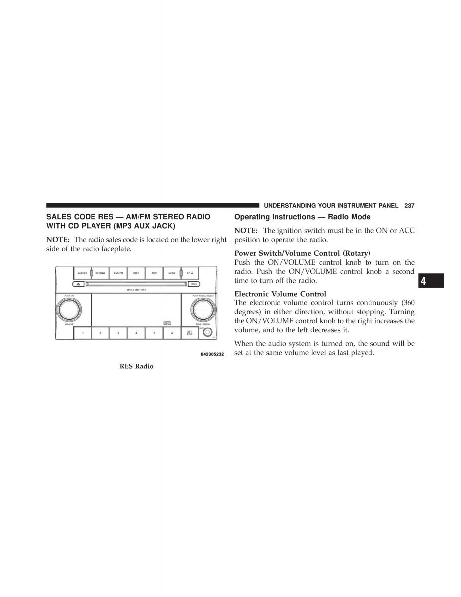 Jeep Wrangler TJ 2007 owners manual / page 239