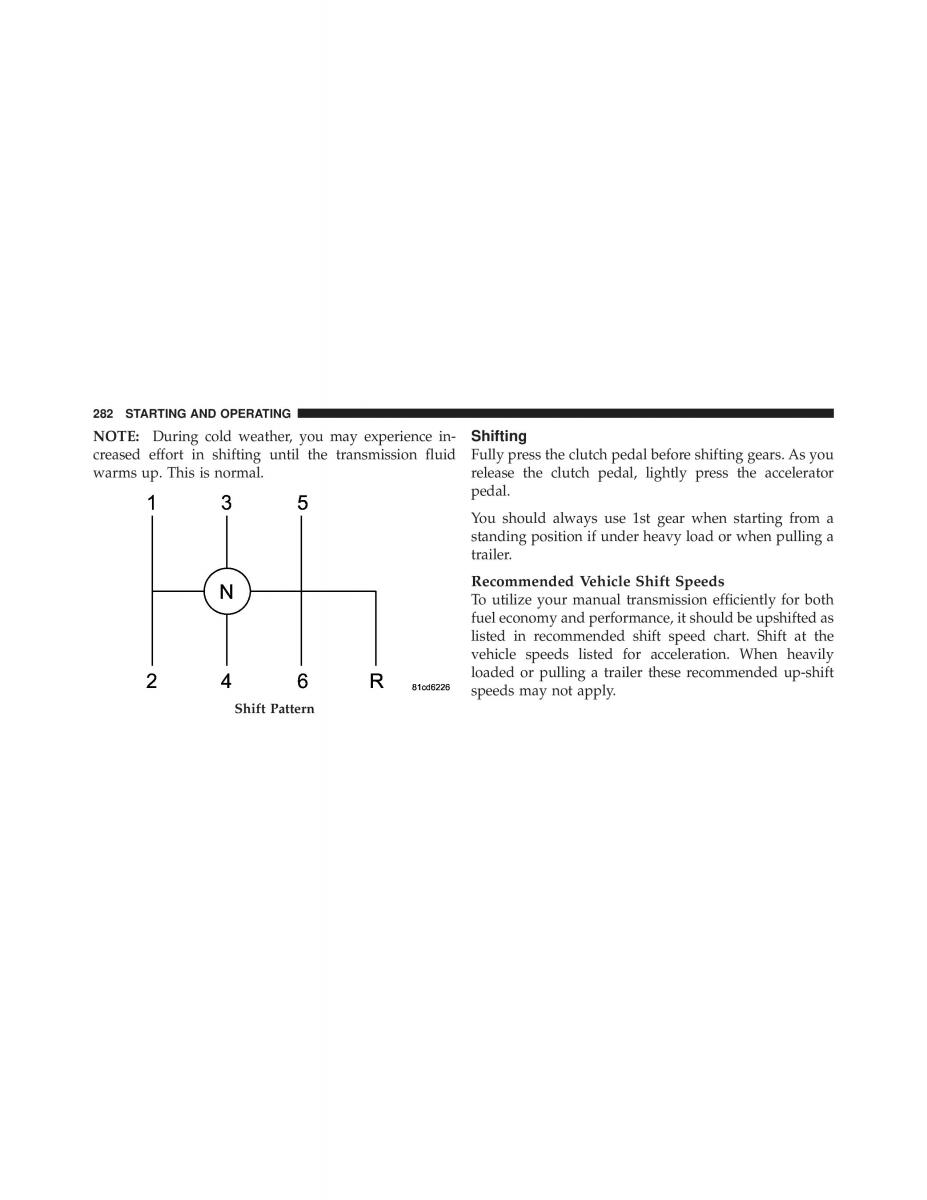 Jeep Wrangler TJ 2007 owners manual / page 284