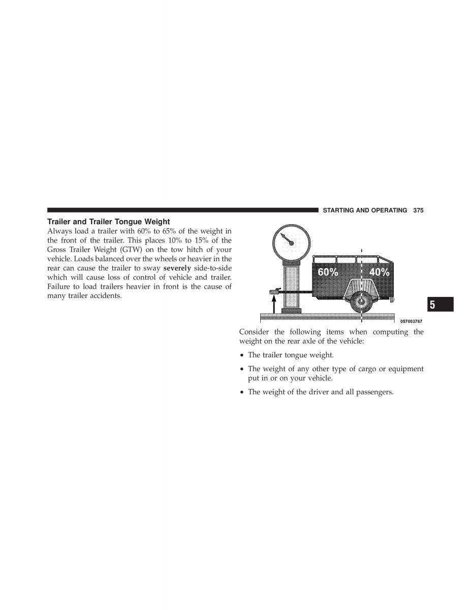 Jeep Wrangler TJ 2007 owners manual / page 377