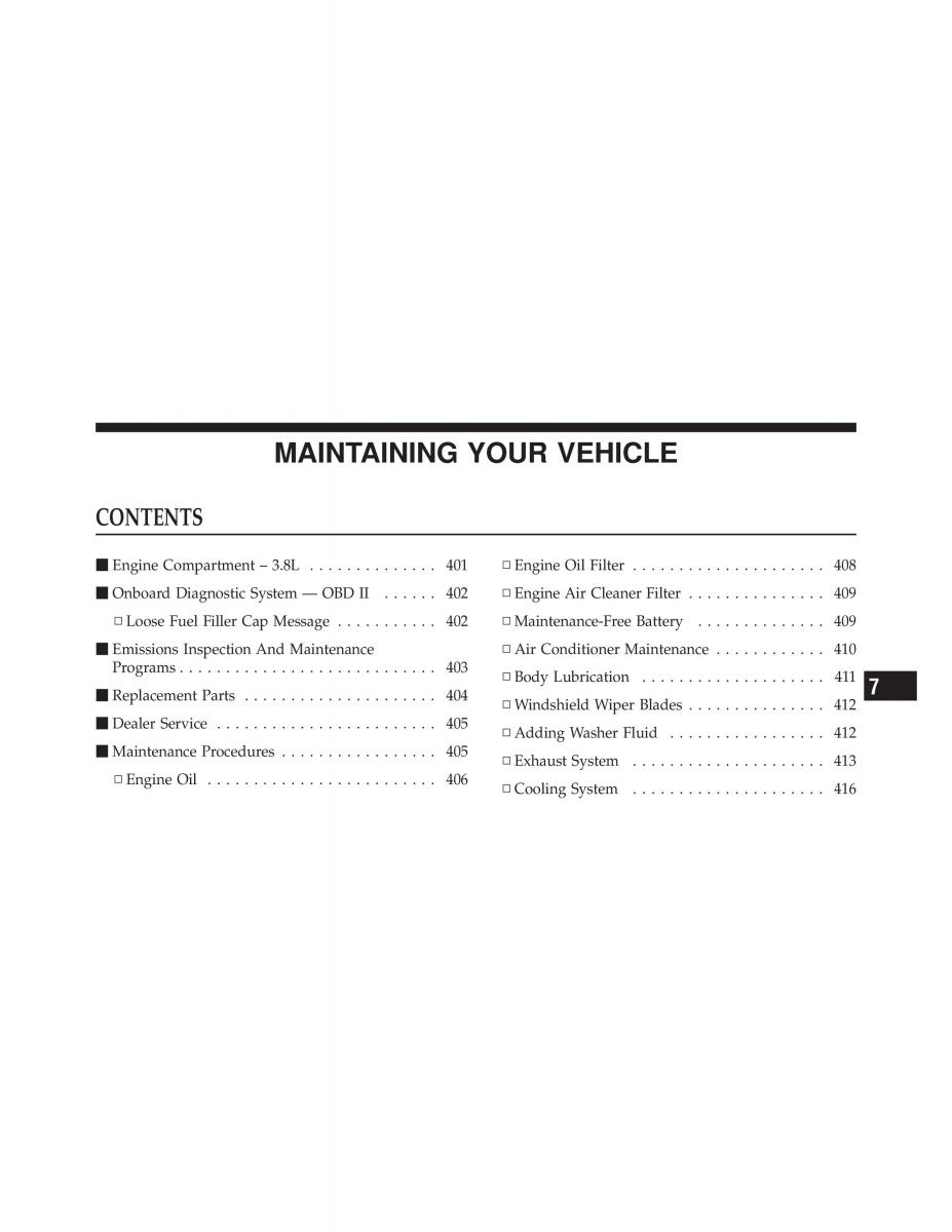 Jeep Wrangler TJ 2007 owners manual / page 401