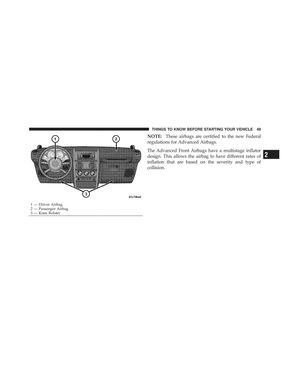 Jeep Wrangler TJ 2007 owners manual / page 51