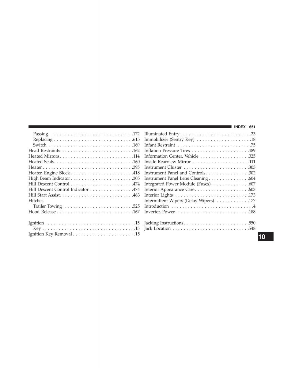 Jeep Wrangler TJ 2013 owners manual / page 653