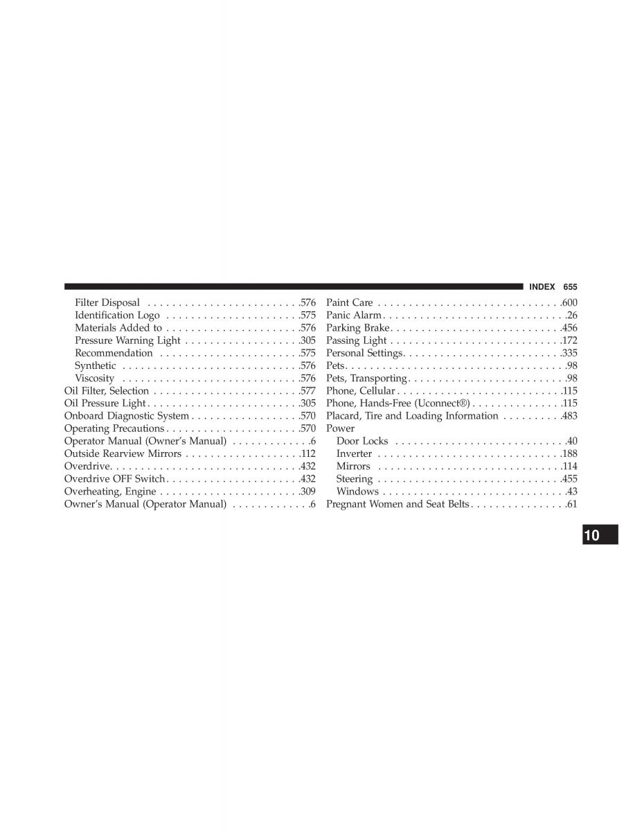 Jeep Wrangler TJ 2013 owners manual / page 657