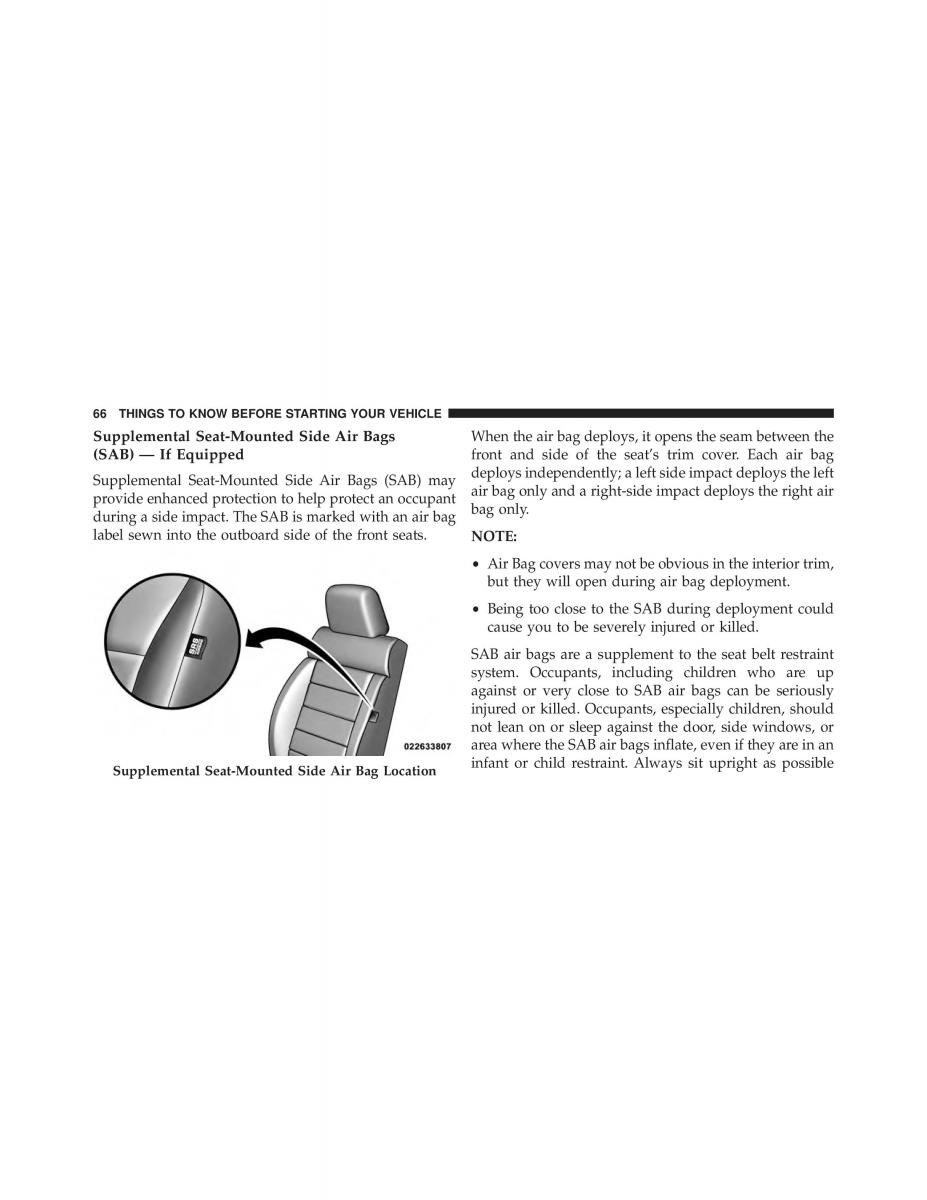 Jeep Wrangler TJ 2013 owners manual / page 68