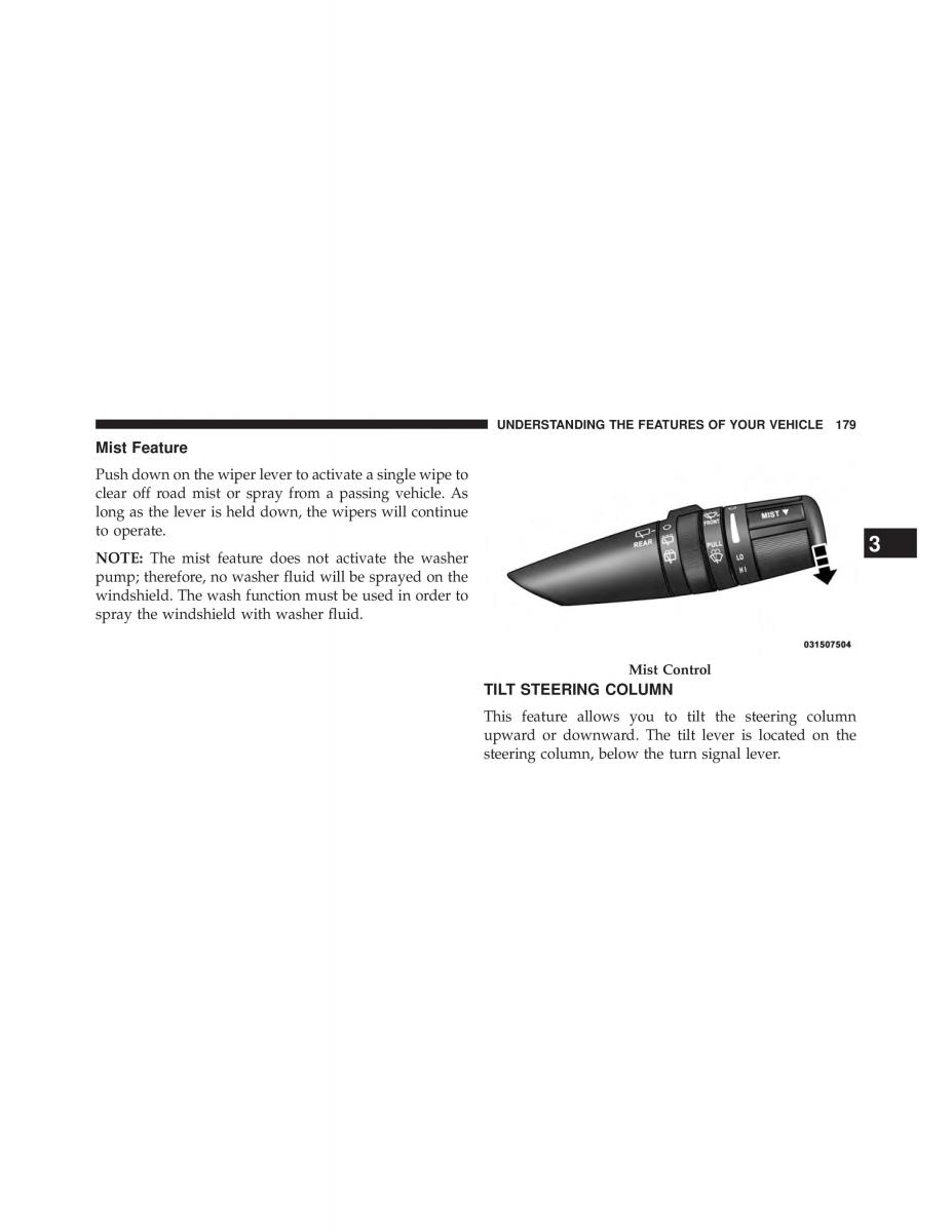 Jeep Wrangler TJ 2013 owners manual / page 181