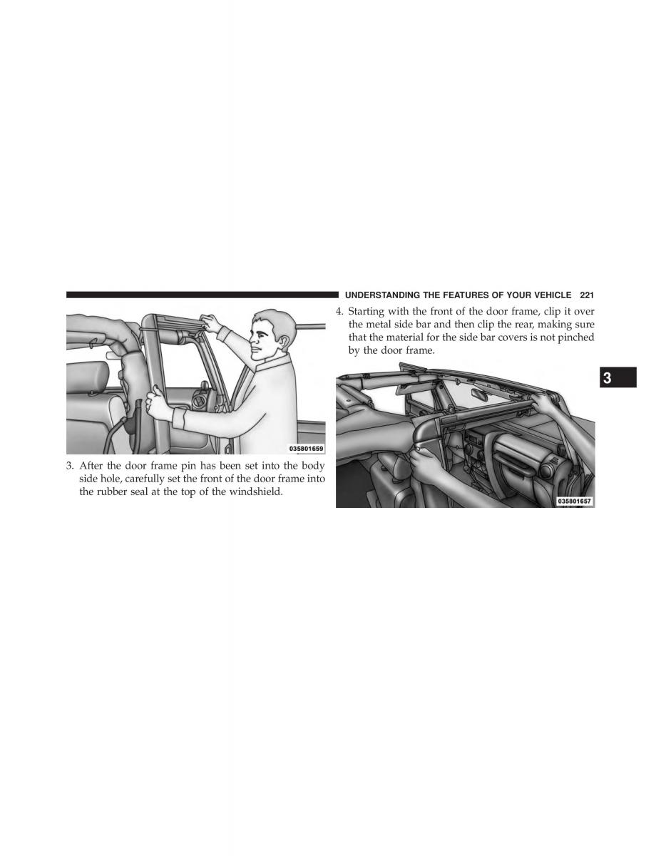 Jeep Wrangler TJ 2013 owners manual / page 223