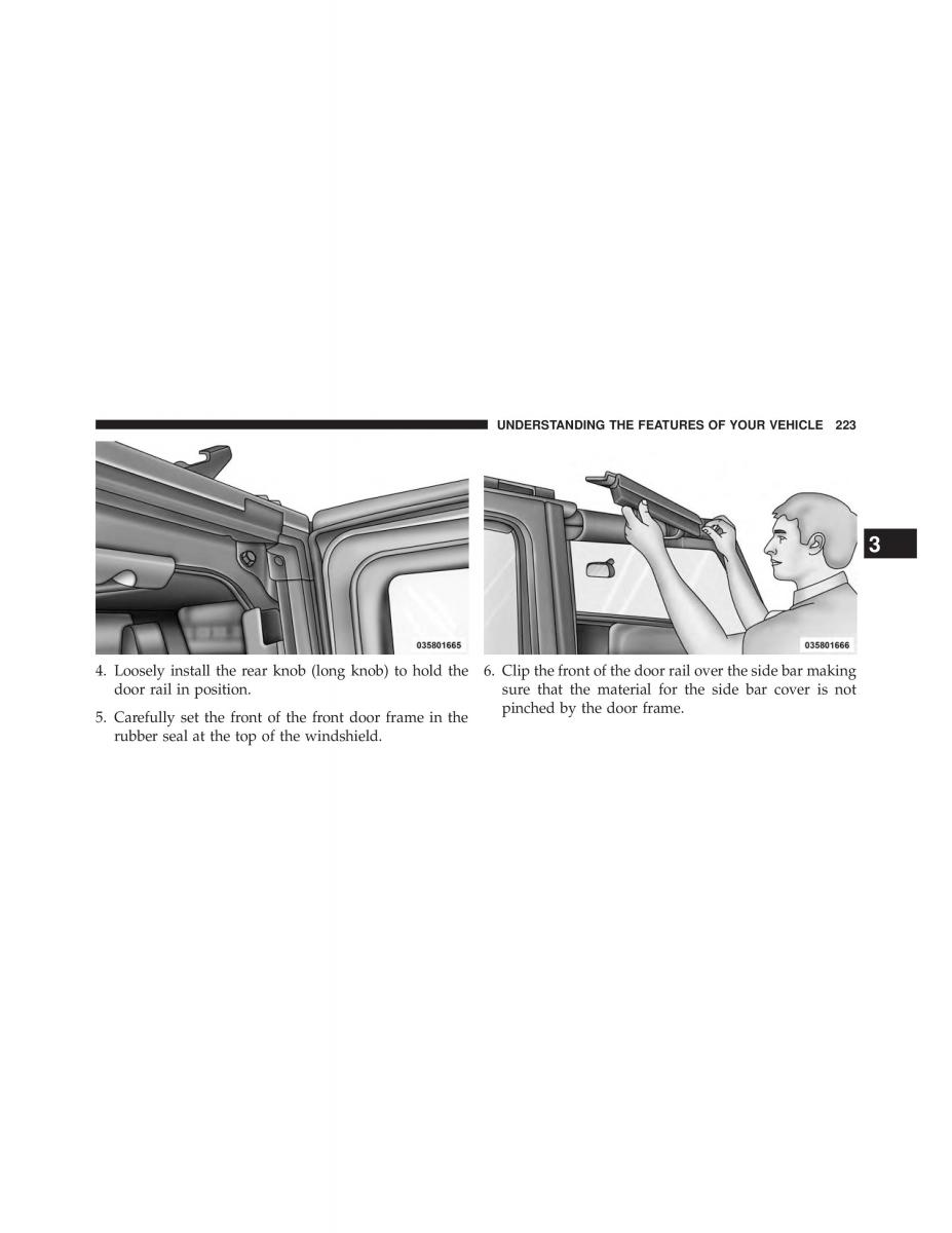 Jeep Wrangler TJ 2013 owners manual / page 225