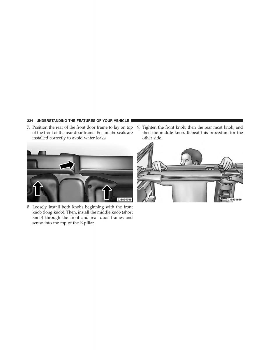 Jeep Wrangler TJ 2013 owners manual / page 226