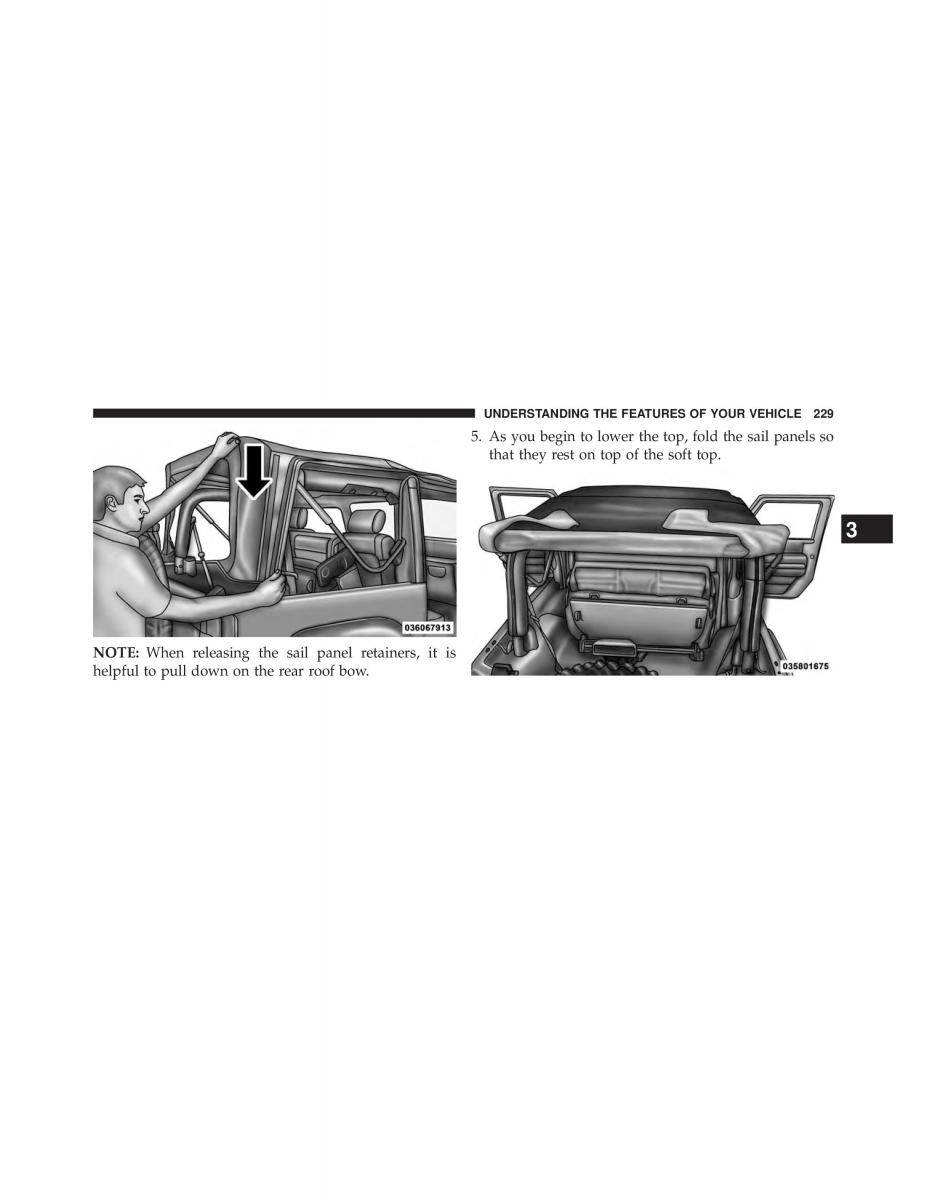 Jeep Wrangler TJ 2013 owners manual / page 231