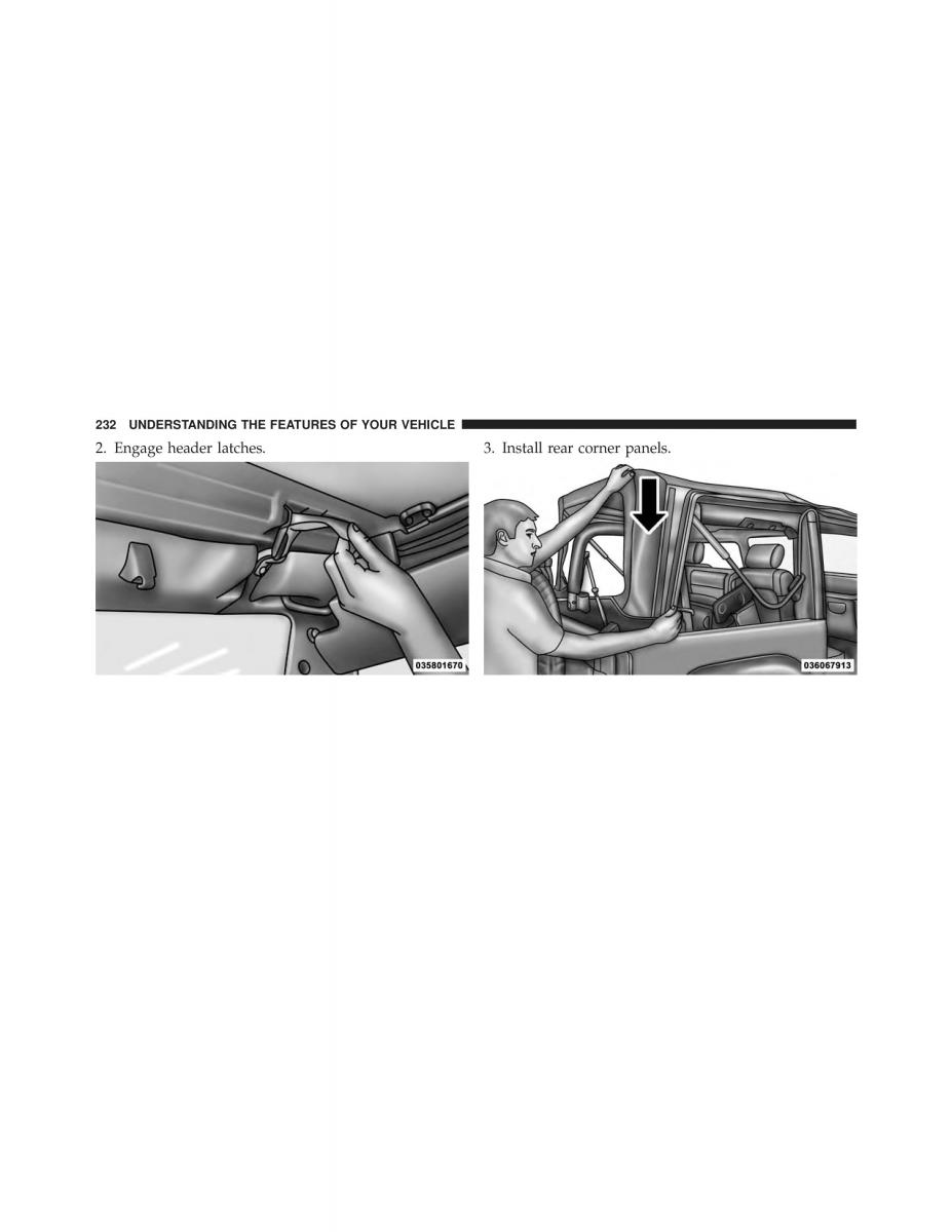 Jeep Wrangler TJ 2013 owners manual / page 234