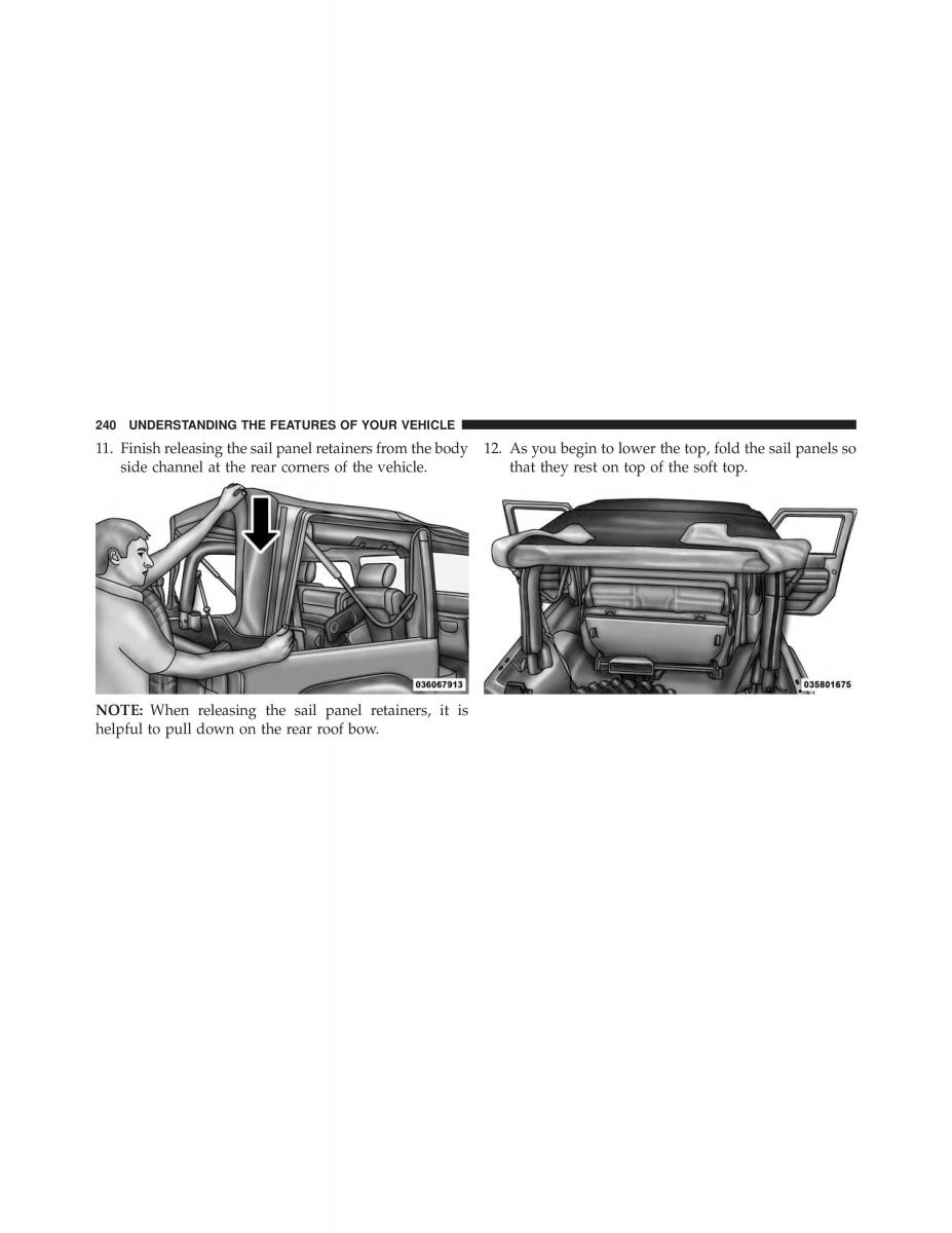 Jeep Wrangler TJ 2013 owners manual / page 242