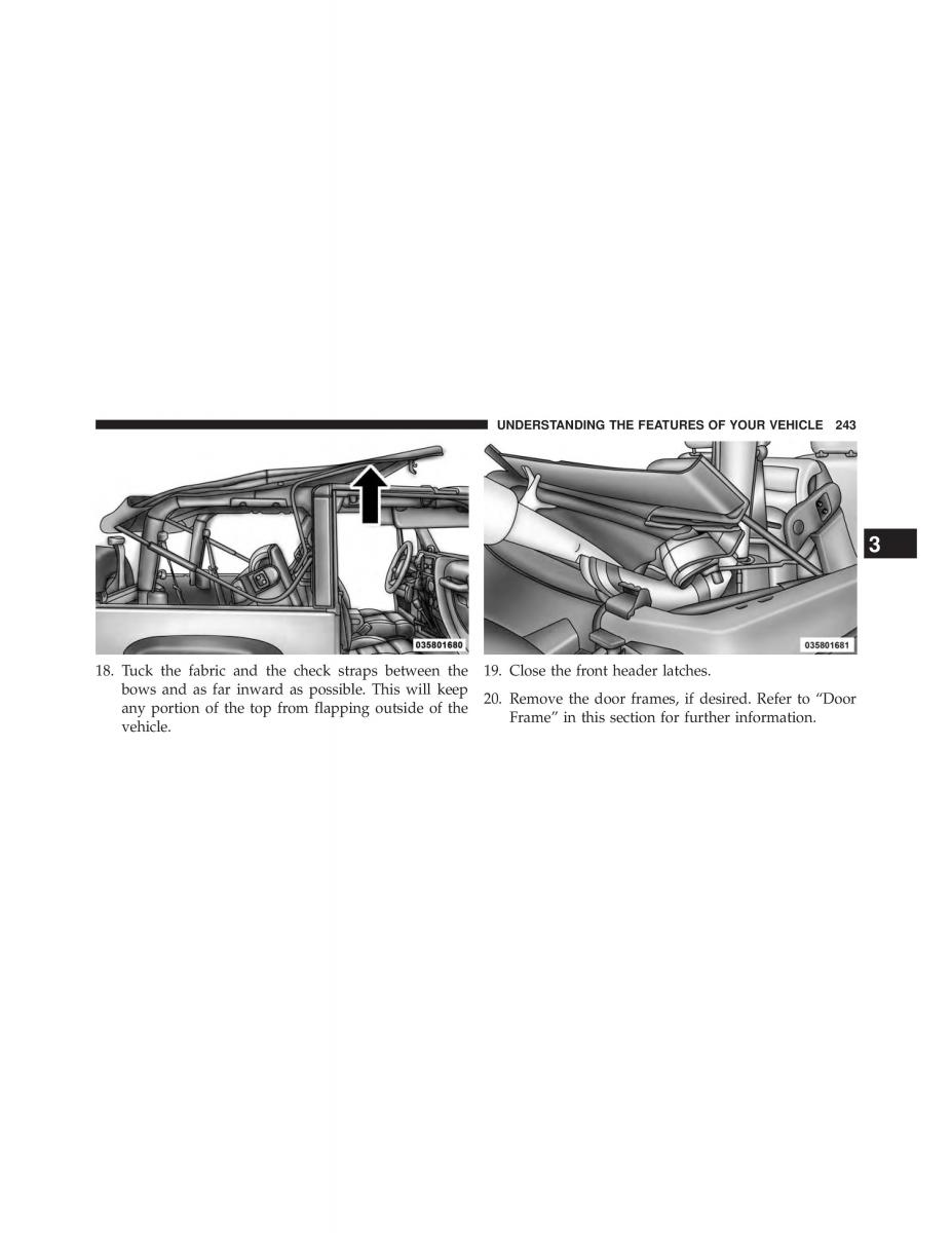 Jeep Wrangler TJ 2013 owners manual / page 245