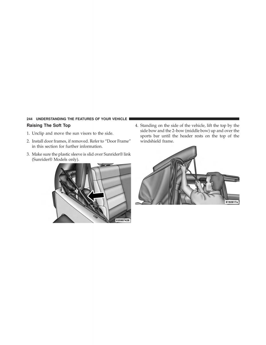 Jeep Wrangler TJ 2013 owners manual / page 246