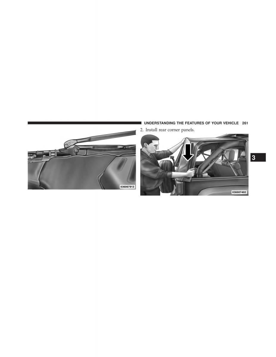 Jeep Wrangler TJ 2013 owners manual / page 263