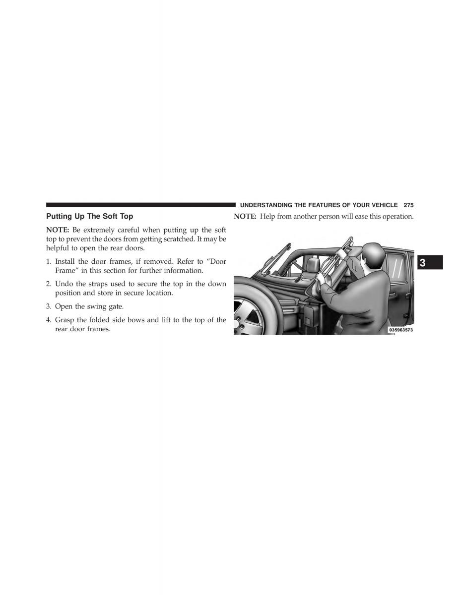 Jeep Wrangler TJ 2013 owners manual / page 277