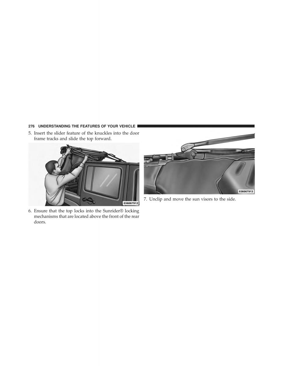 Jeep Wrangler TJ 2013 owners manual / page 278