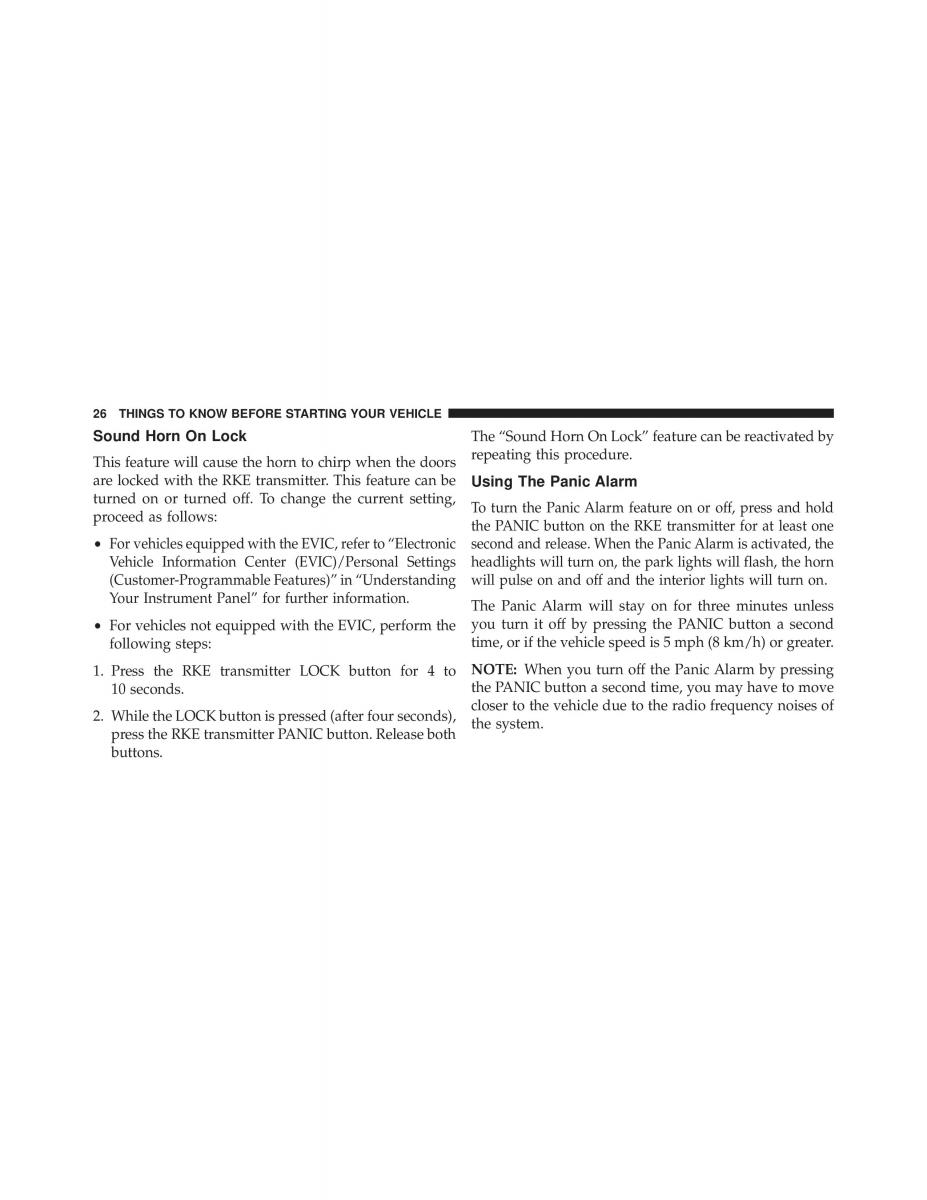 Jeep Wrangler TJ 2013 owners manual / page 28