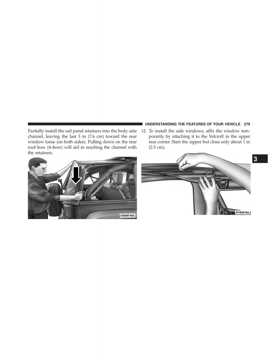 Jeep Wrangler TJ 2013 owners manual / page 281