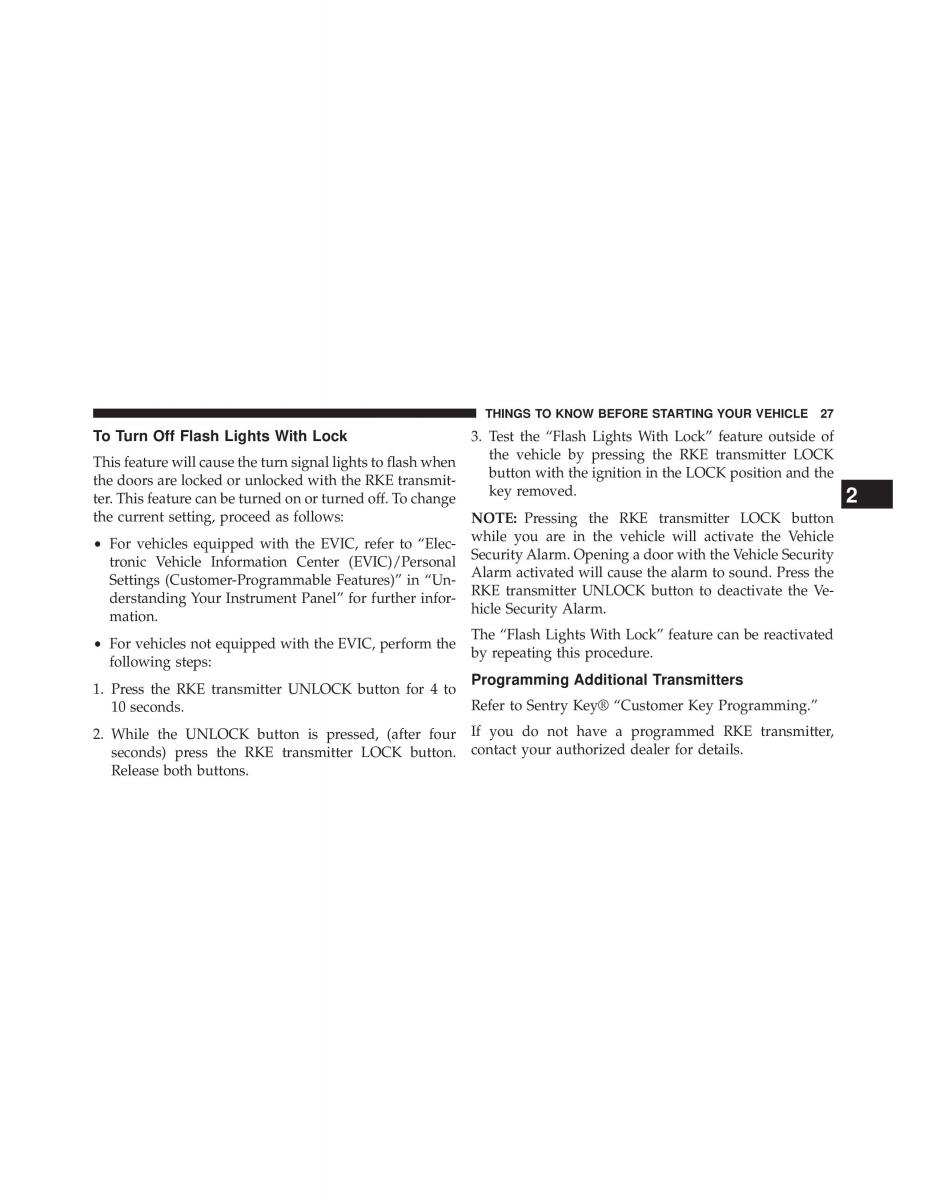 Jeep Wrangler TJ 2013 owners manual / page 29