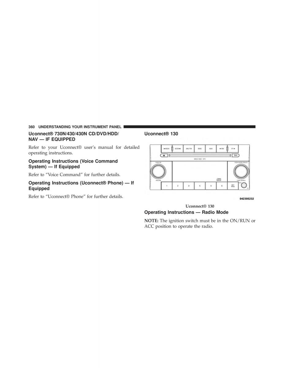 Jeep Wrangler TJ 2013 owners manual / page 362