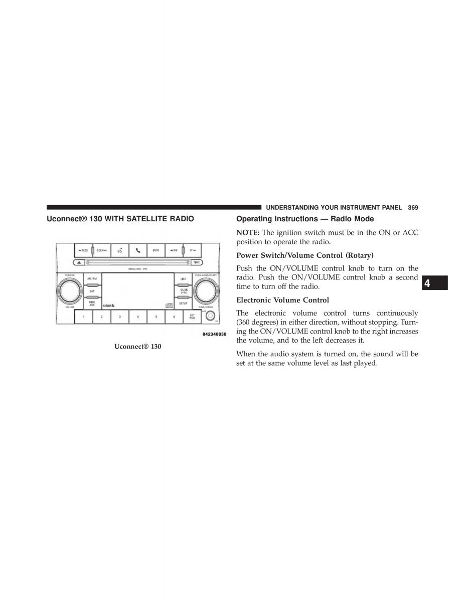 Jeep Wrangler TJ 2013 owners manual / page 371