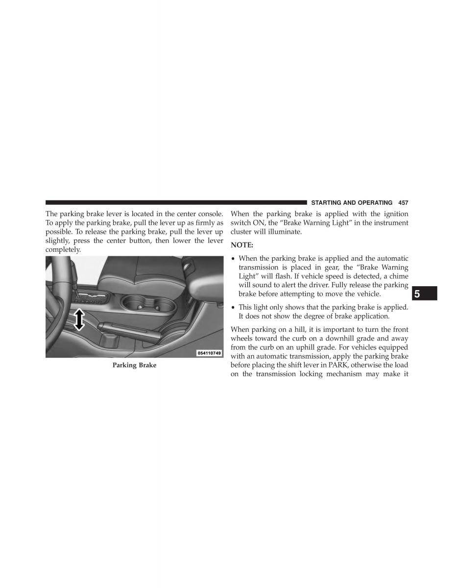 Jeep Wrangler TJ 2013 owners manual / page 459