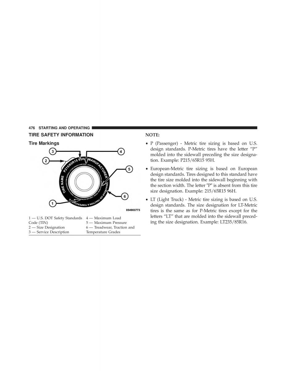 Jeep Wrangler TJ 2013 owners manual / page 478