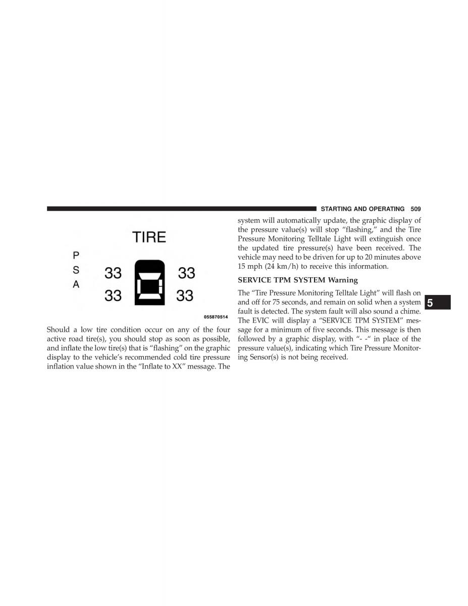 Jeep Wrangler TJ 2013 owners manual / page 511