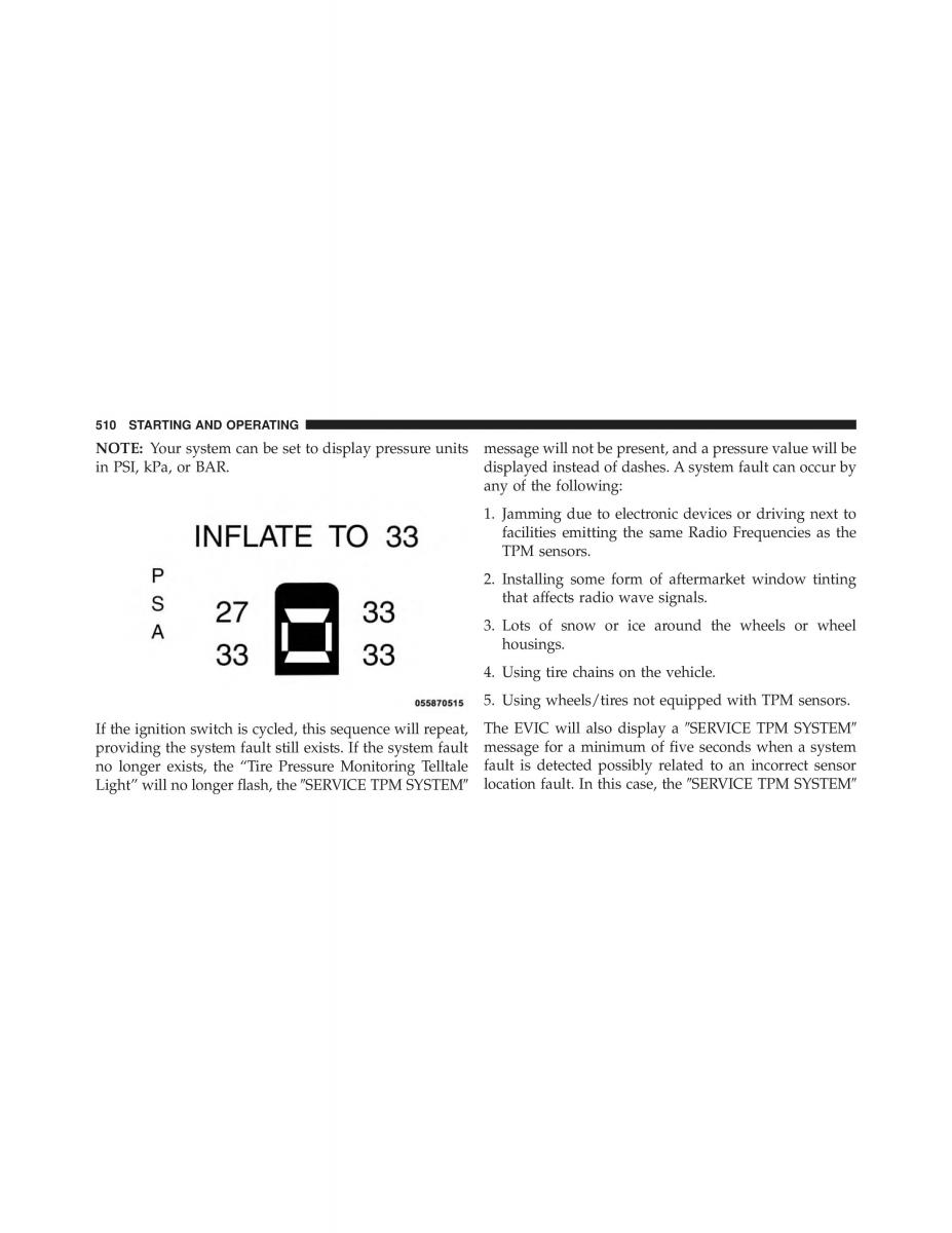 Jeep Wrangler TJ 2013 owners manual / page 512