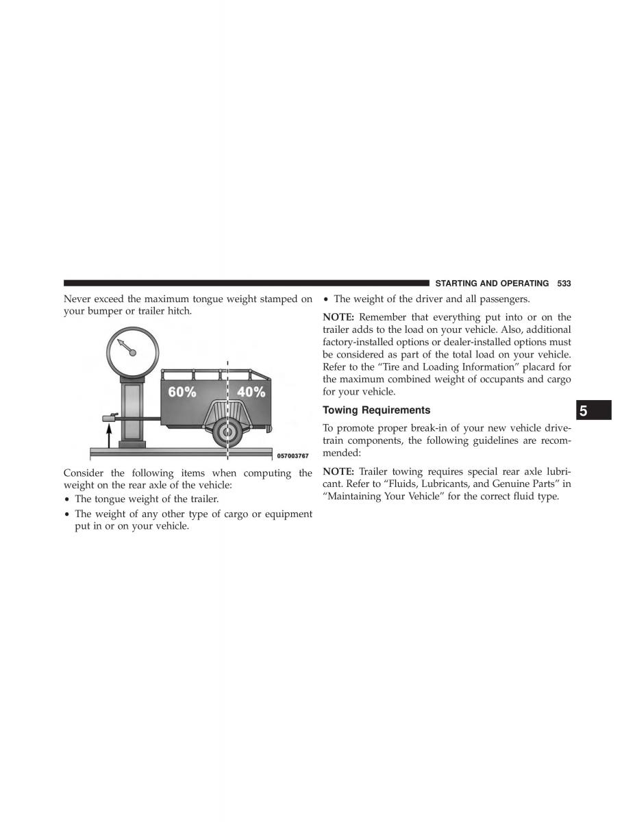 Jeep Wrangler TJ 2013 owners manual / page 535