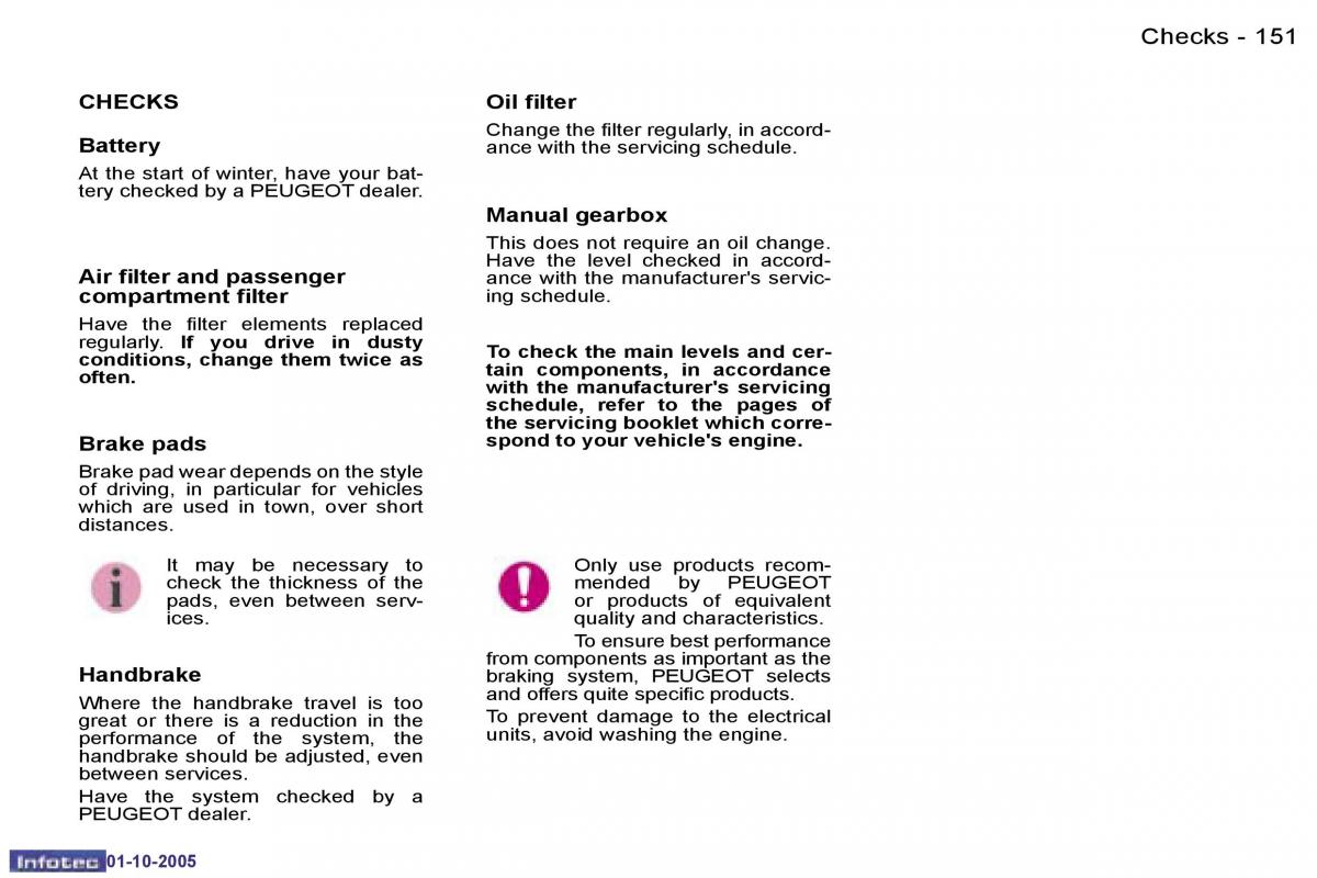 Peugeot 1007 owners manual / page 61