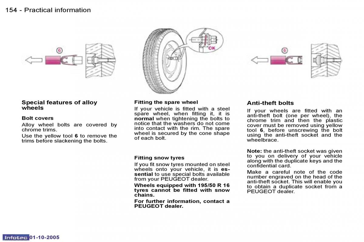 Peugeot 1007 owners manual / page 64