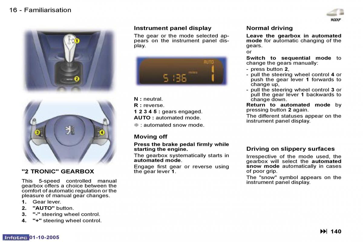 Peugeot 1007 owners manual / page 65