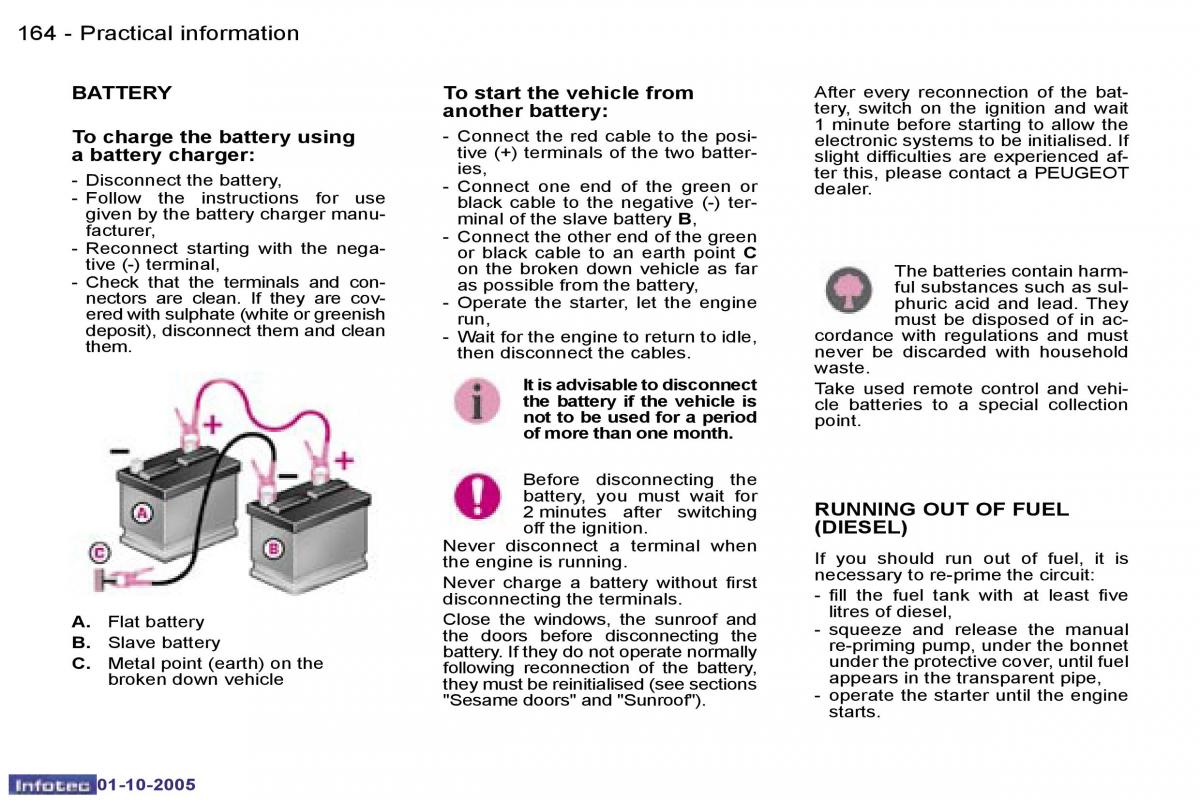 Peugeot 1007 owners manual / page 67