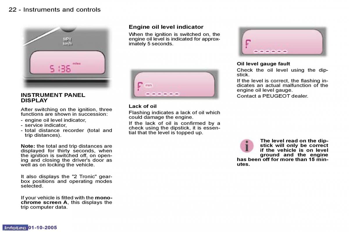 Peugeot 1007 owners manual / page 81