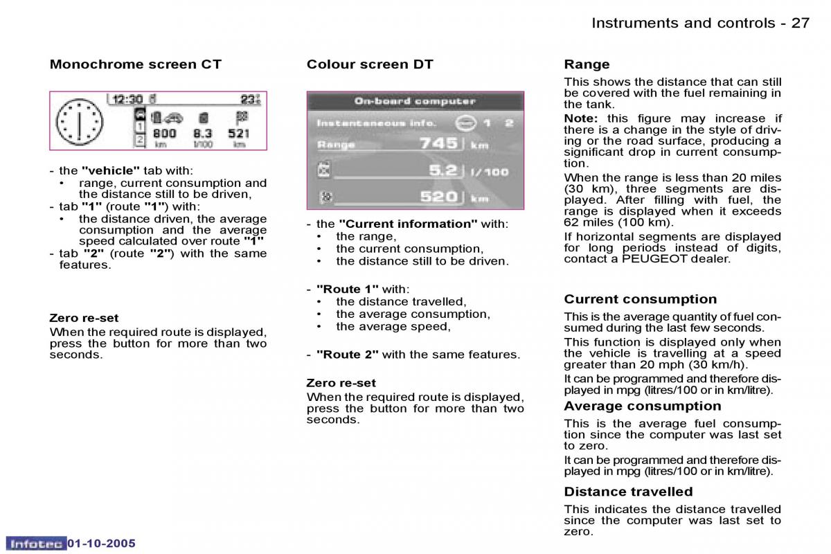 Peugeot 1007 owners manual / page 85